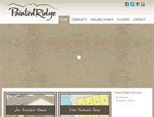 Tablet Screenshot of paintedridgeboise.com